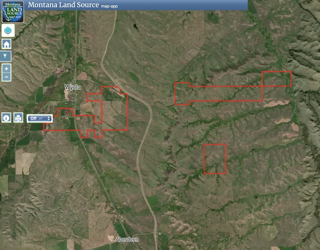 Pass Creek Angus Ranch map image