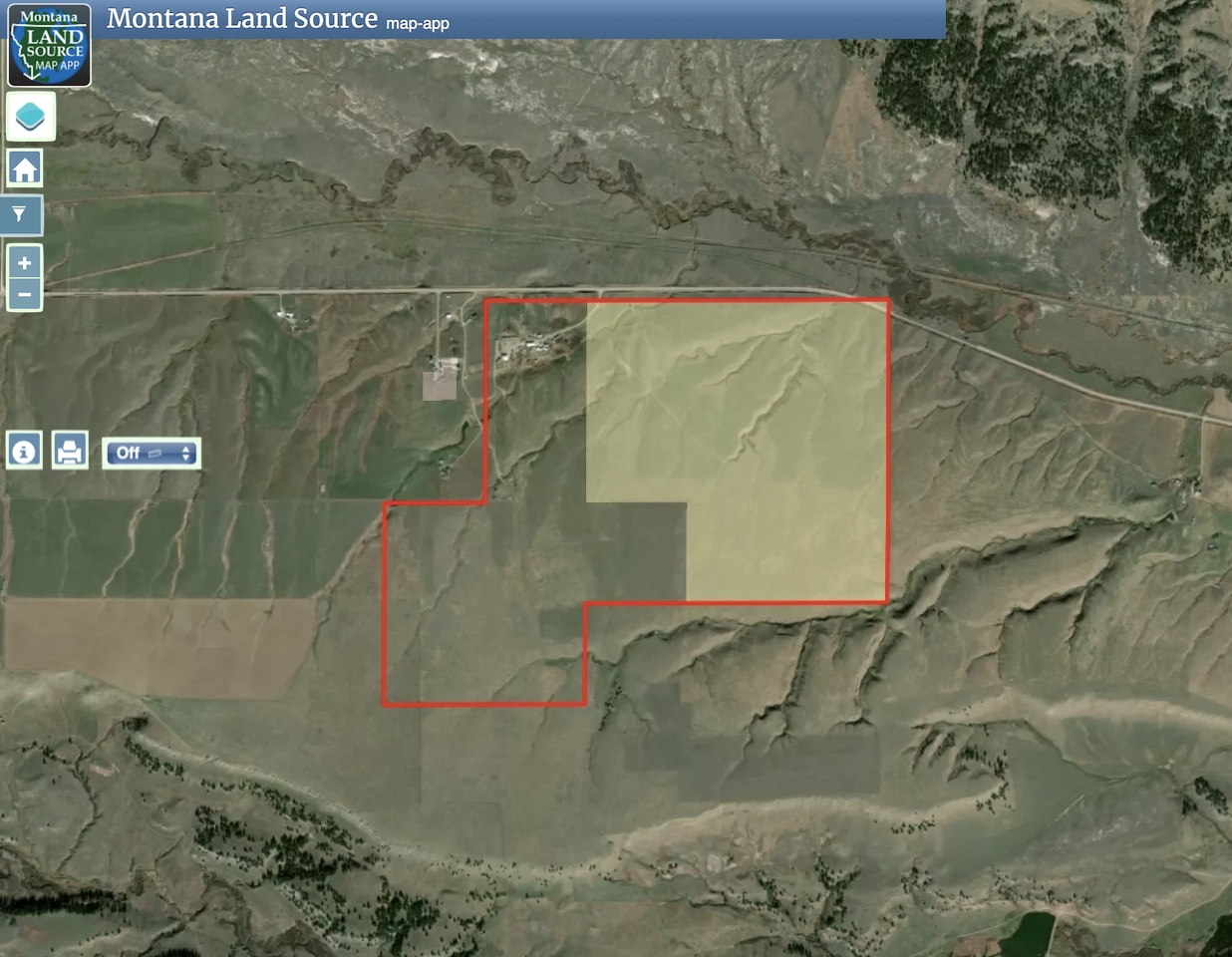 MA BAR Ranch 280 map image