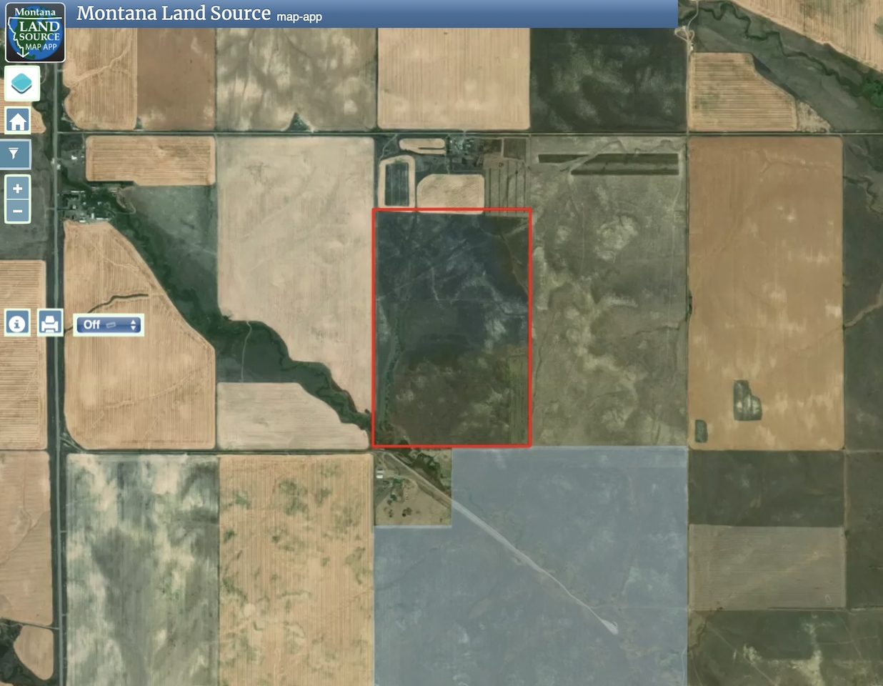 121 Buffalo Creek Road map image