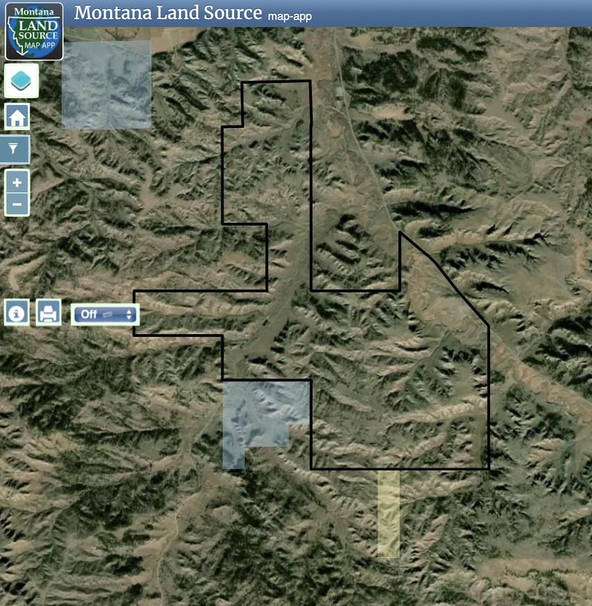 Hillman Ranch map image