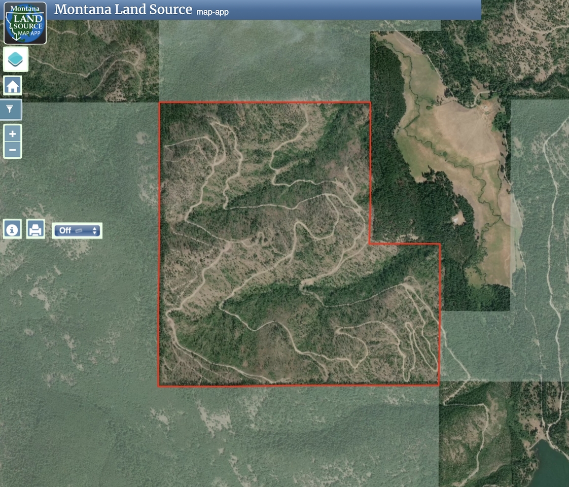 Vermillion Creek Road - Section 11 map image