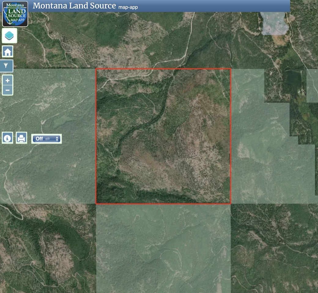 McGinnis Meadows - Bayhorse Road Section 5 map image