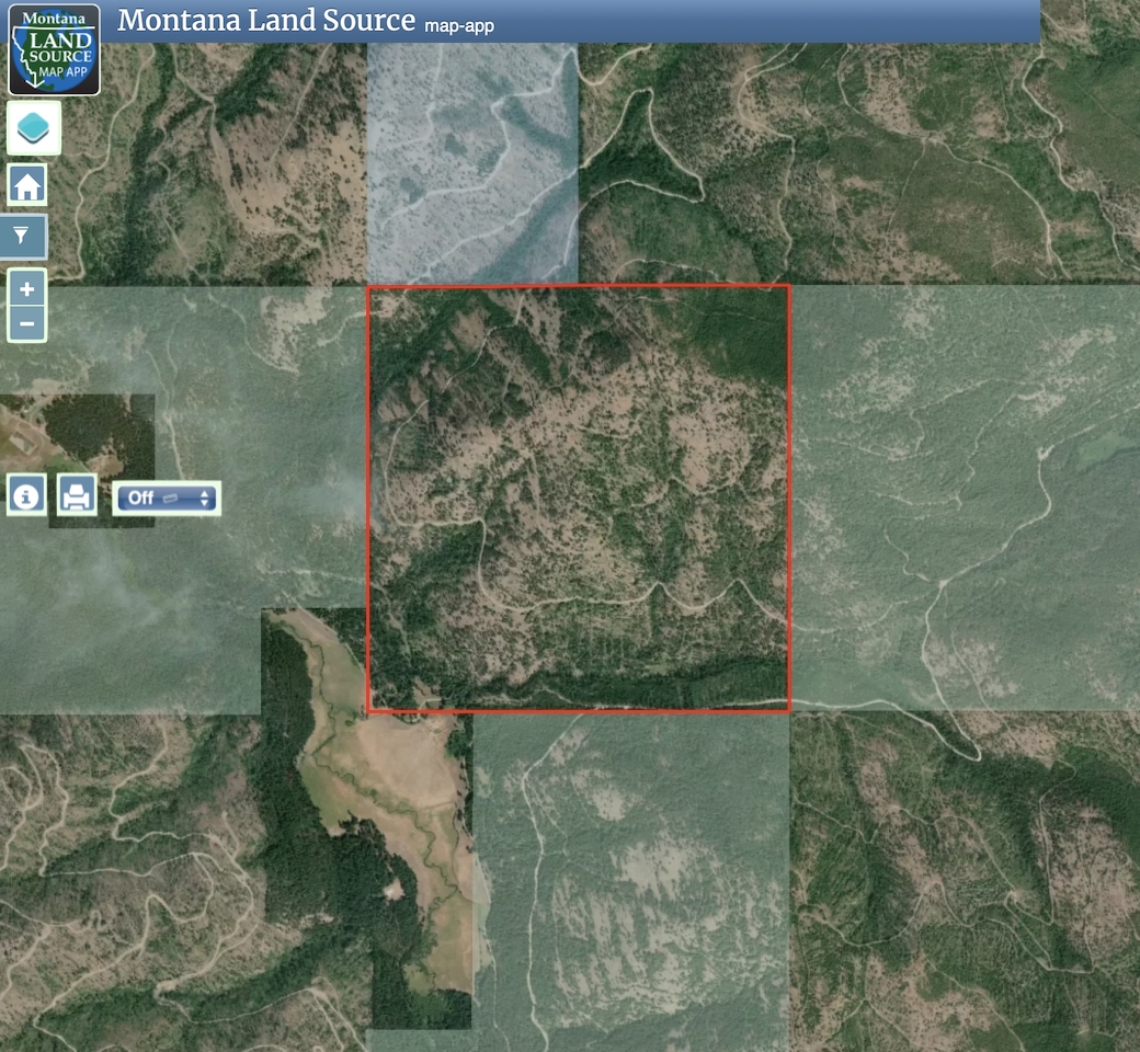 McGinnis Meadows - Bayhorse Road Section 1 map image
