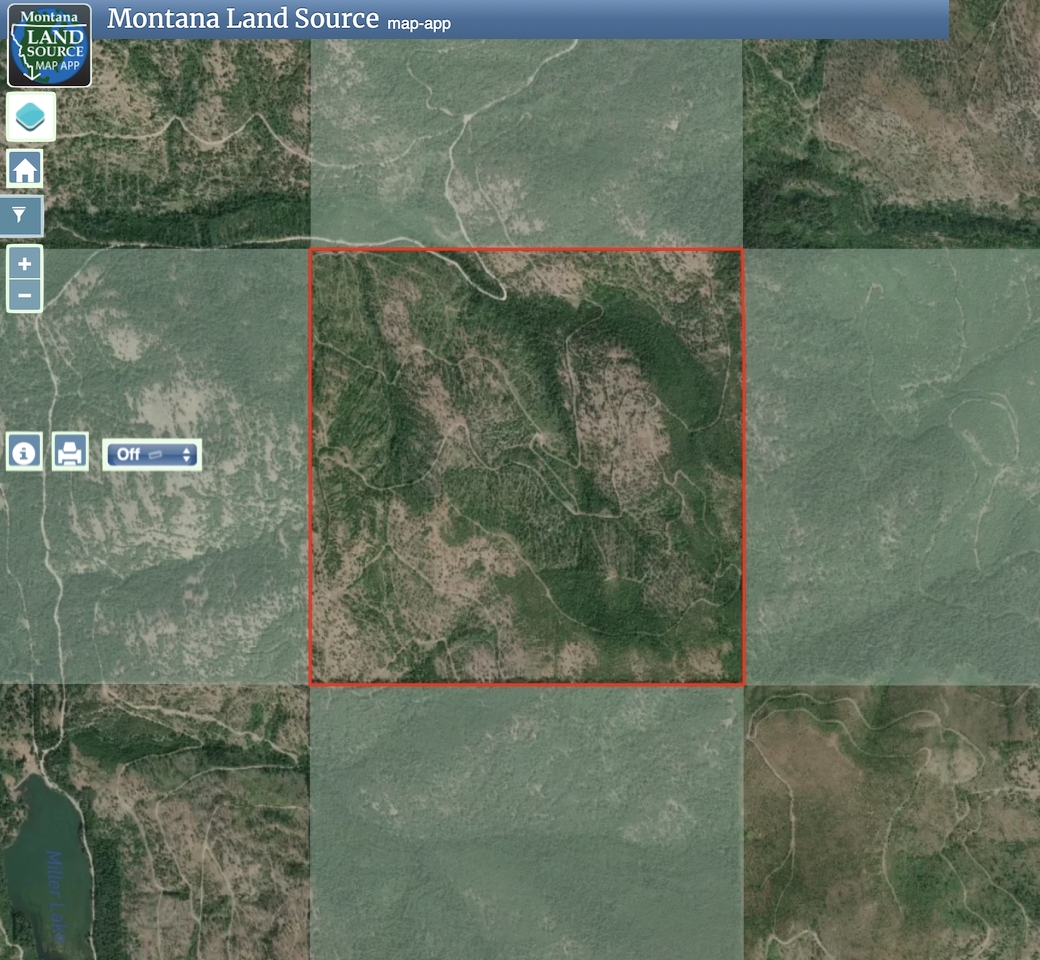McGinnis Meadows - Bayhorse Road Section 7 map image