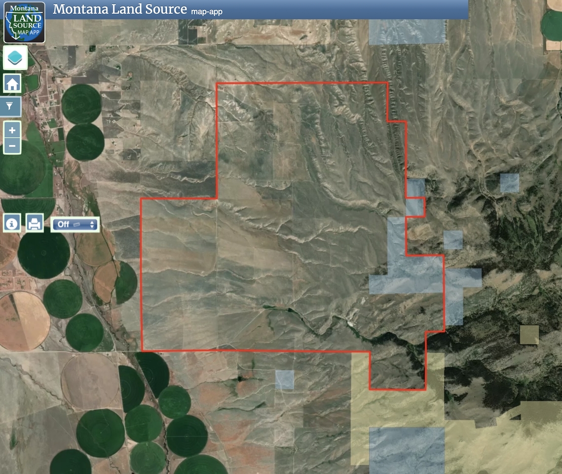 Axes Canyon Ranch map image