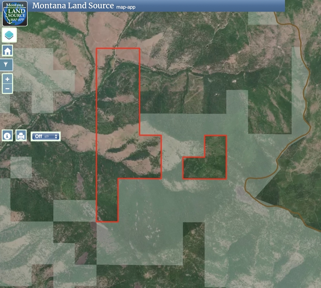McLaughlin Creek Road map image