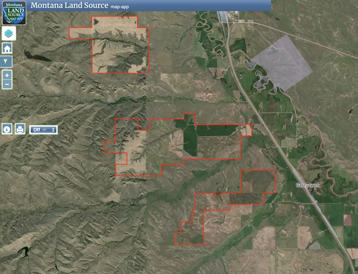435 West Onion Creek Road map image