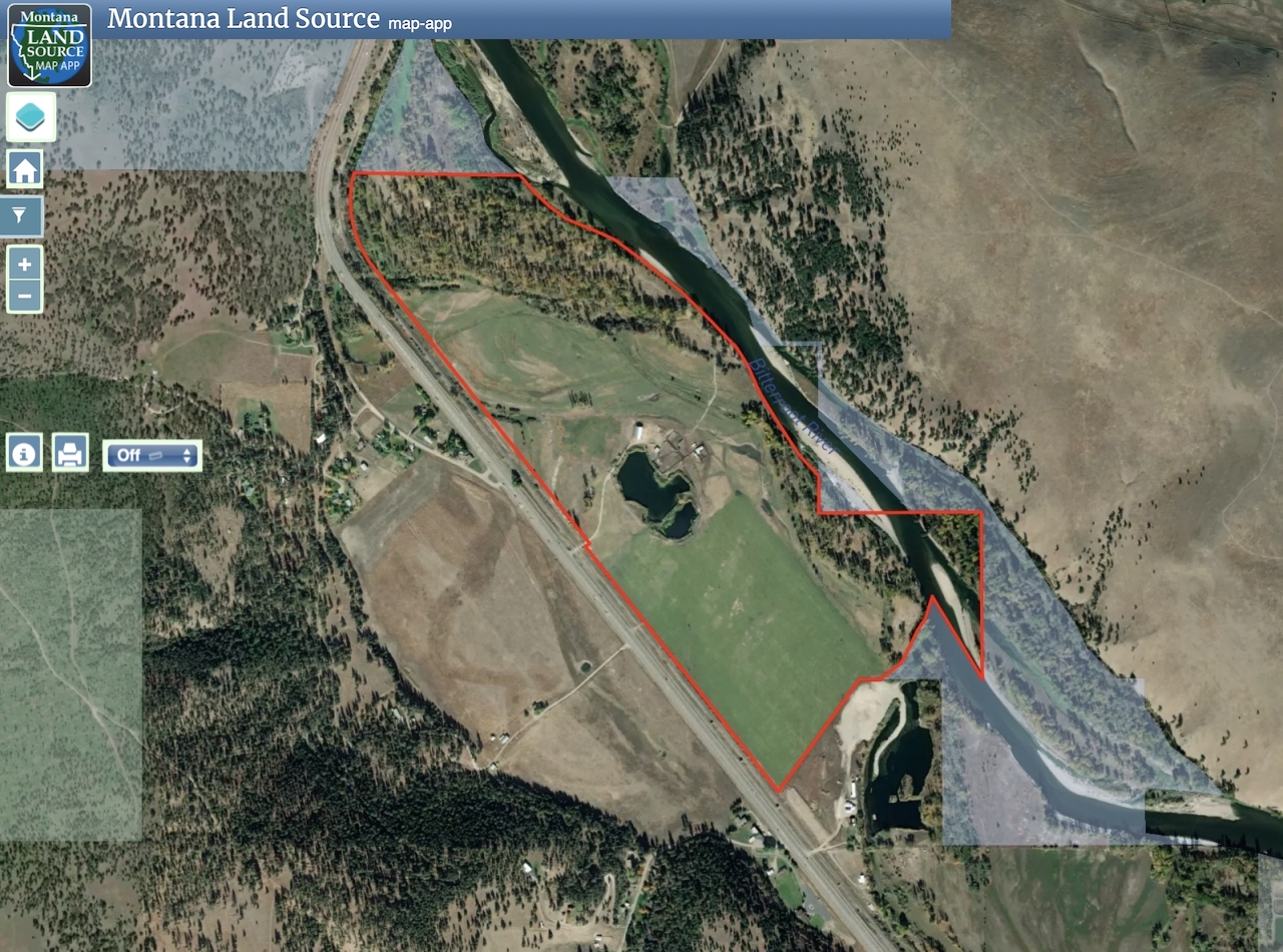 9430 Highway 93 South map image
