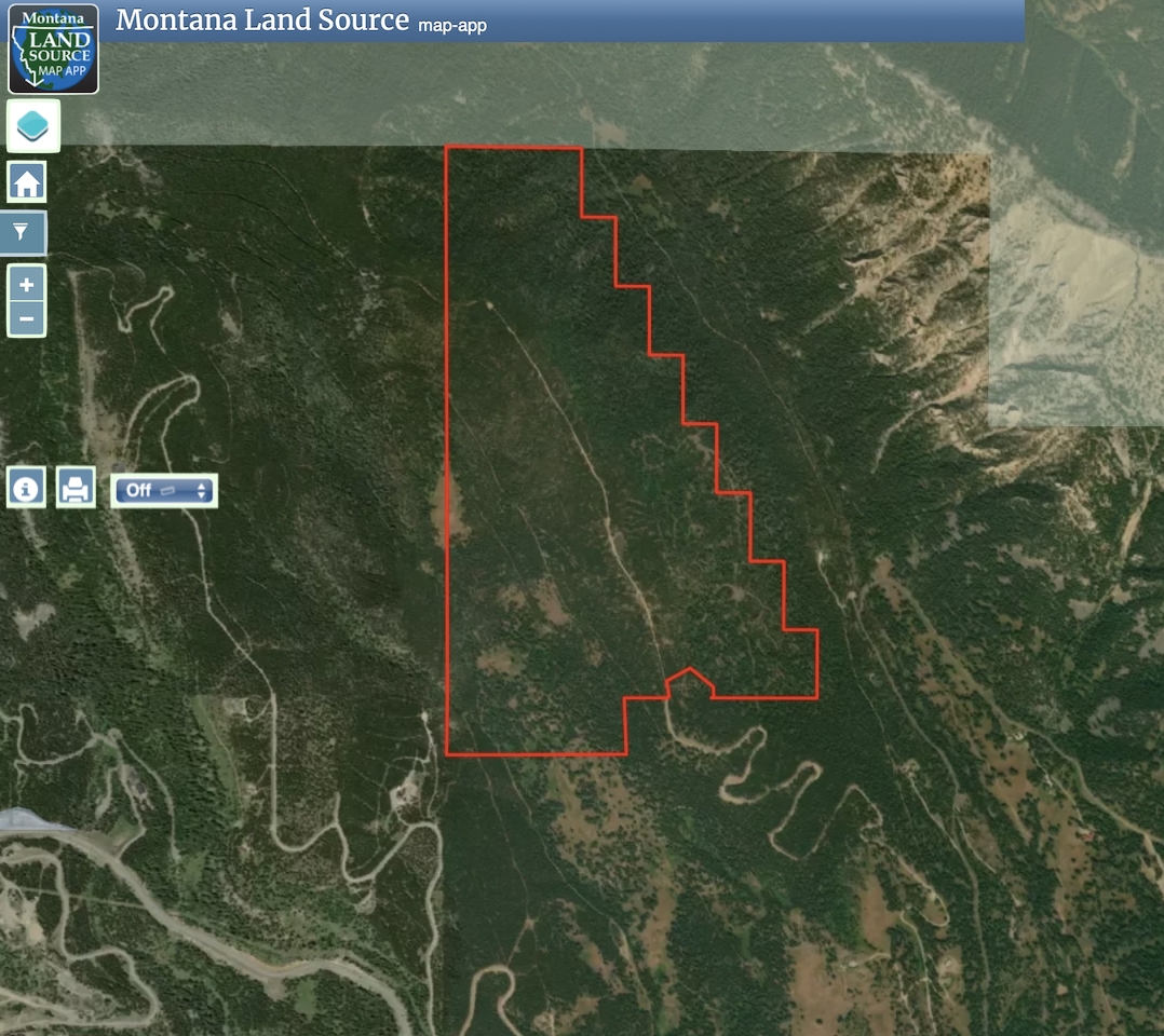 Ridge Fork Road map image
