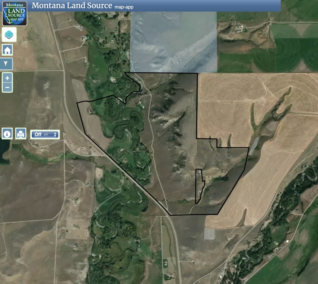 Cregger Ranch map image