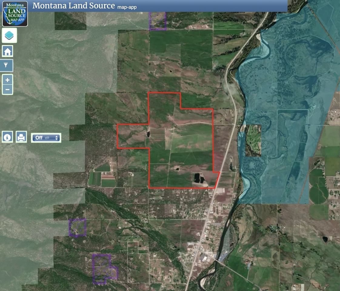 Angelus Ranch map image