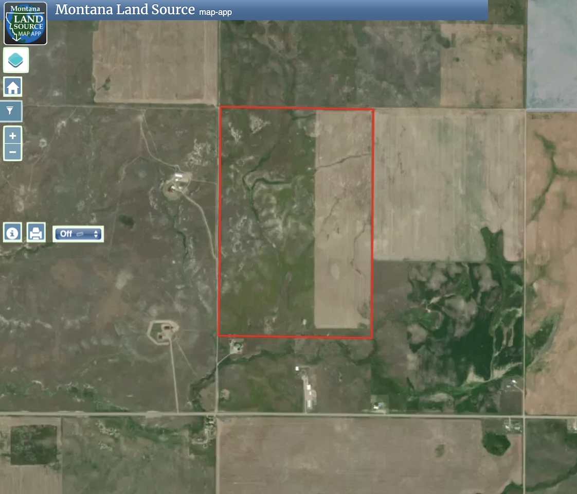 McFarland Road map image