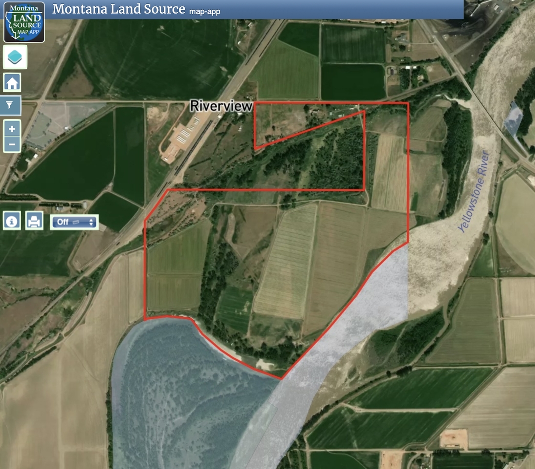 Yellowstone Farm/Ranch map image