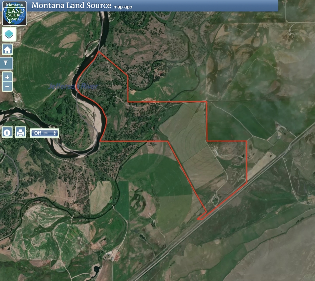 Jefferson River Preserve map image