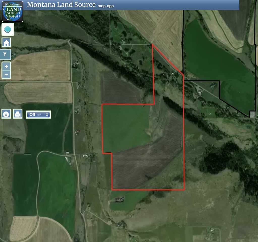 Misty Creek Ranch map image