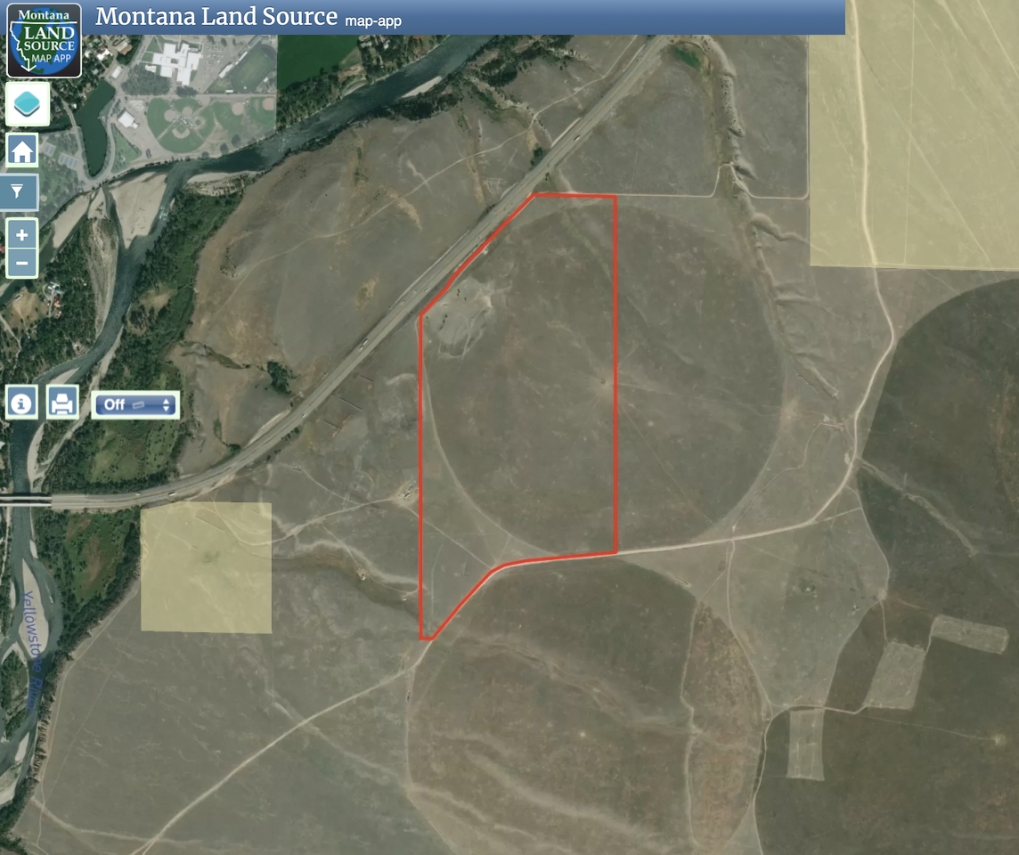 Four Ranges Tract 1 map image