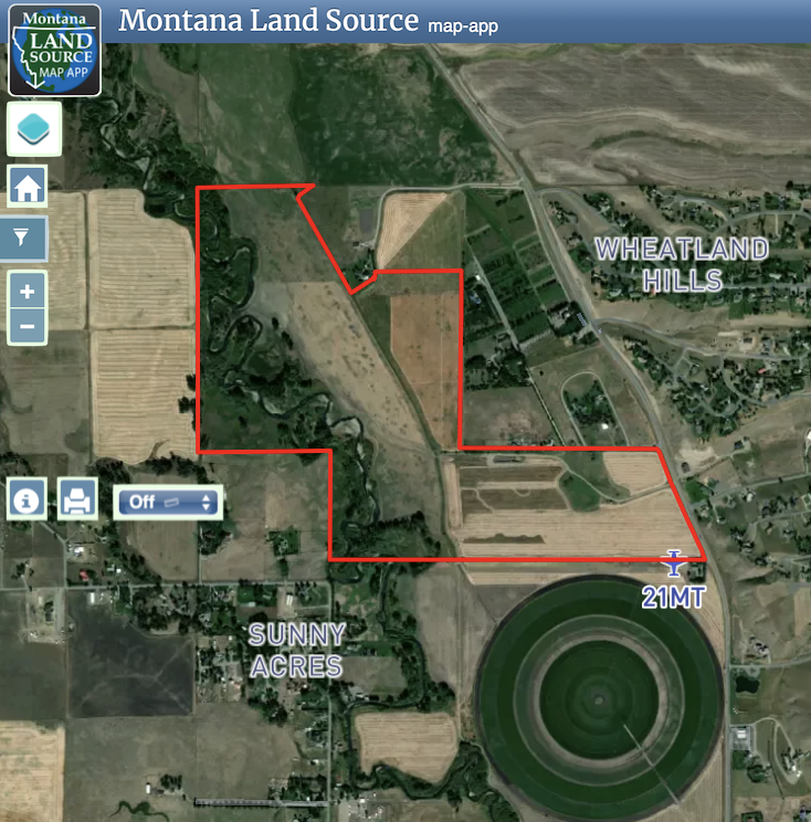 Oxbo Preserve - 1/3 interest map image