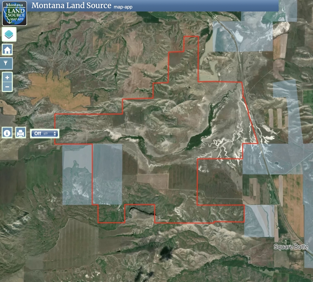 Tanner Ranch map image