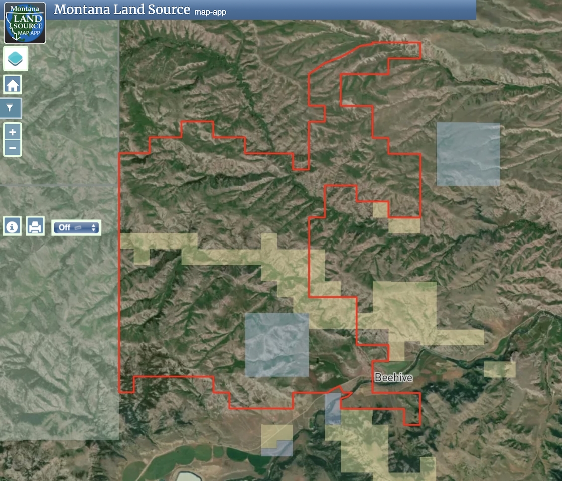 Flying C Ranch map image
