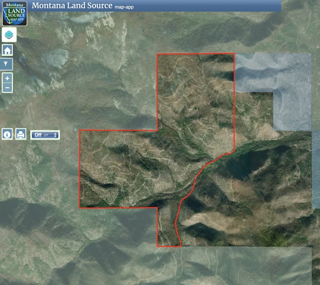 Swamp Creek Hunting Ranch map image