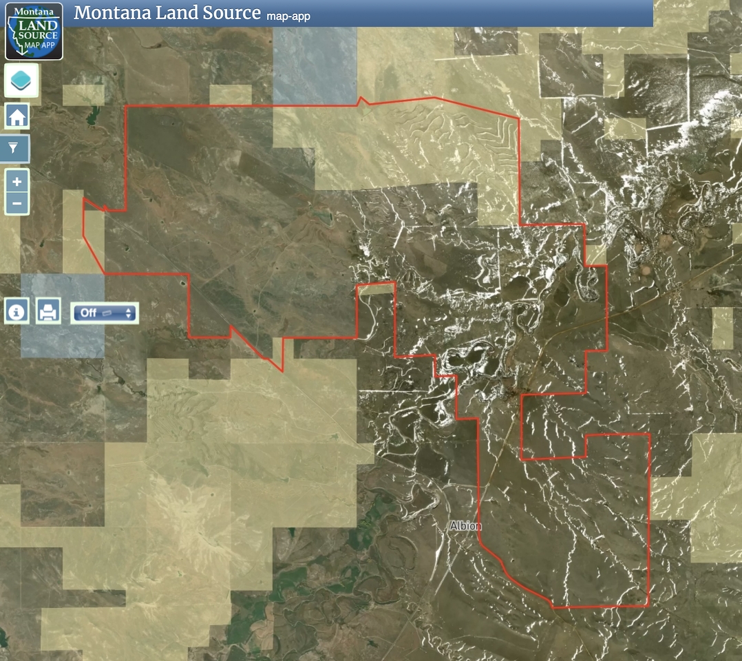 Little Missouri Ranch map image