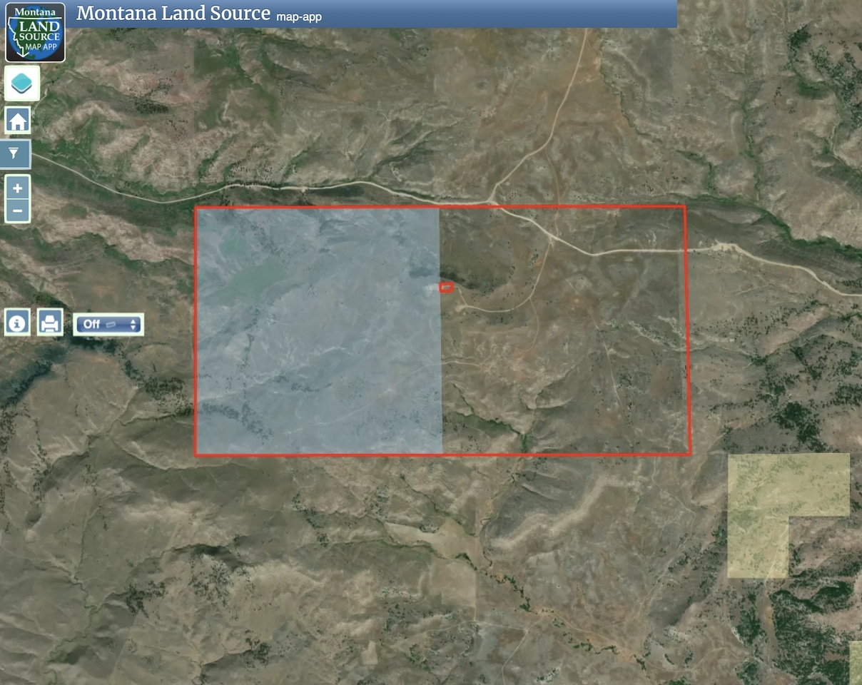Deadmans Canyon Road map image