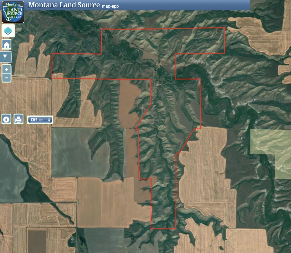 Lander Crossing map image