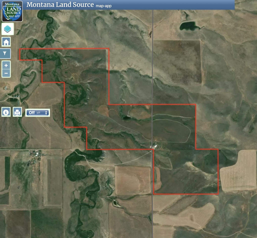 Pheasants on Indian Creek map image