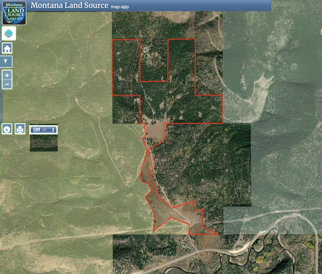 Patterson Prairie Road map image