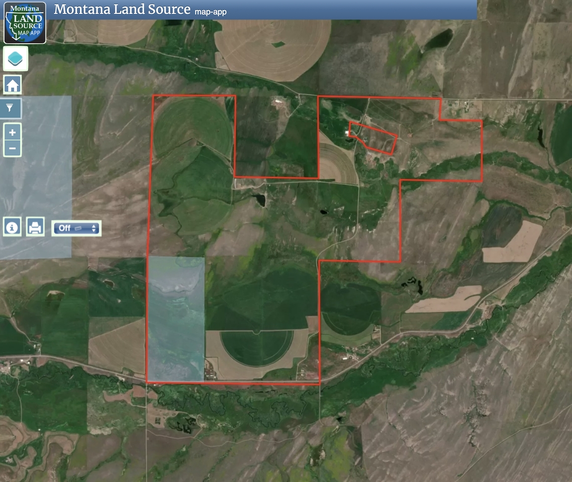 Muddy Creek Headquarters map image