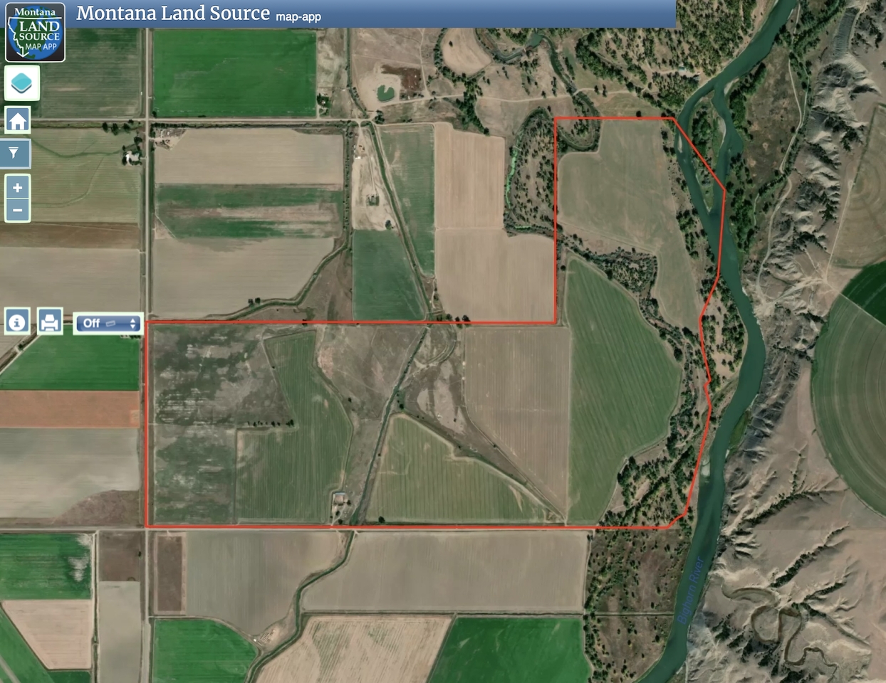 Dudis Inc. Farm map image
