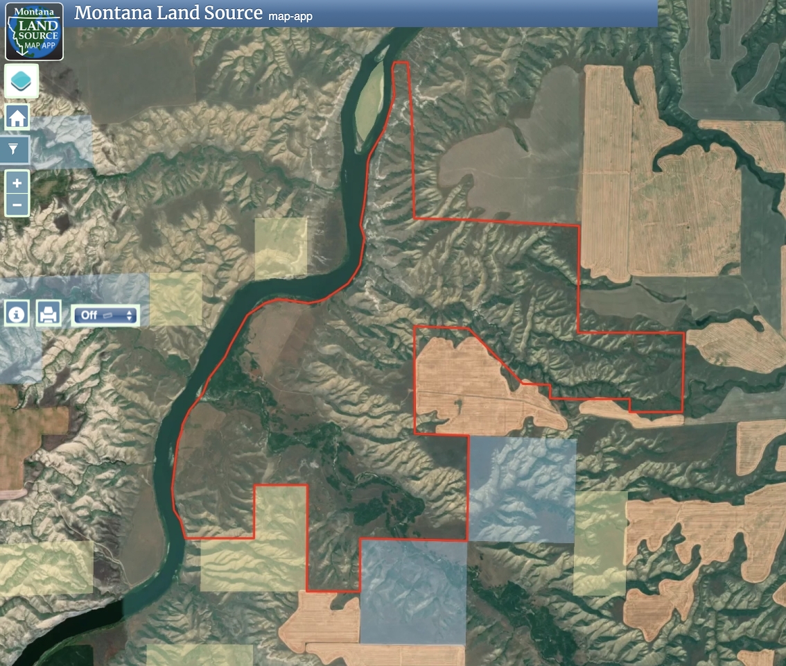 Missouri River Refuge map image