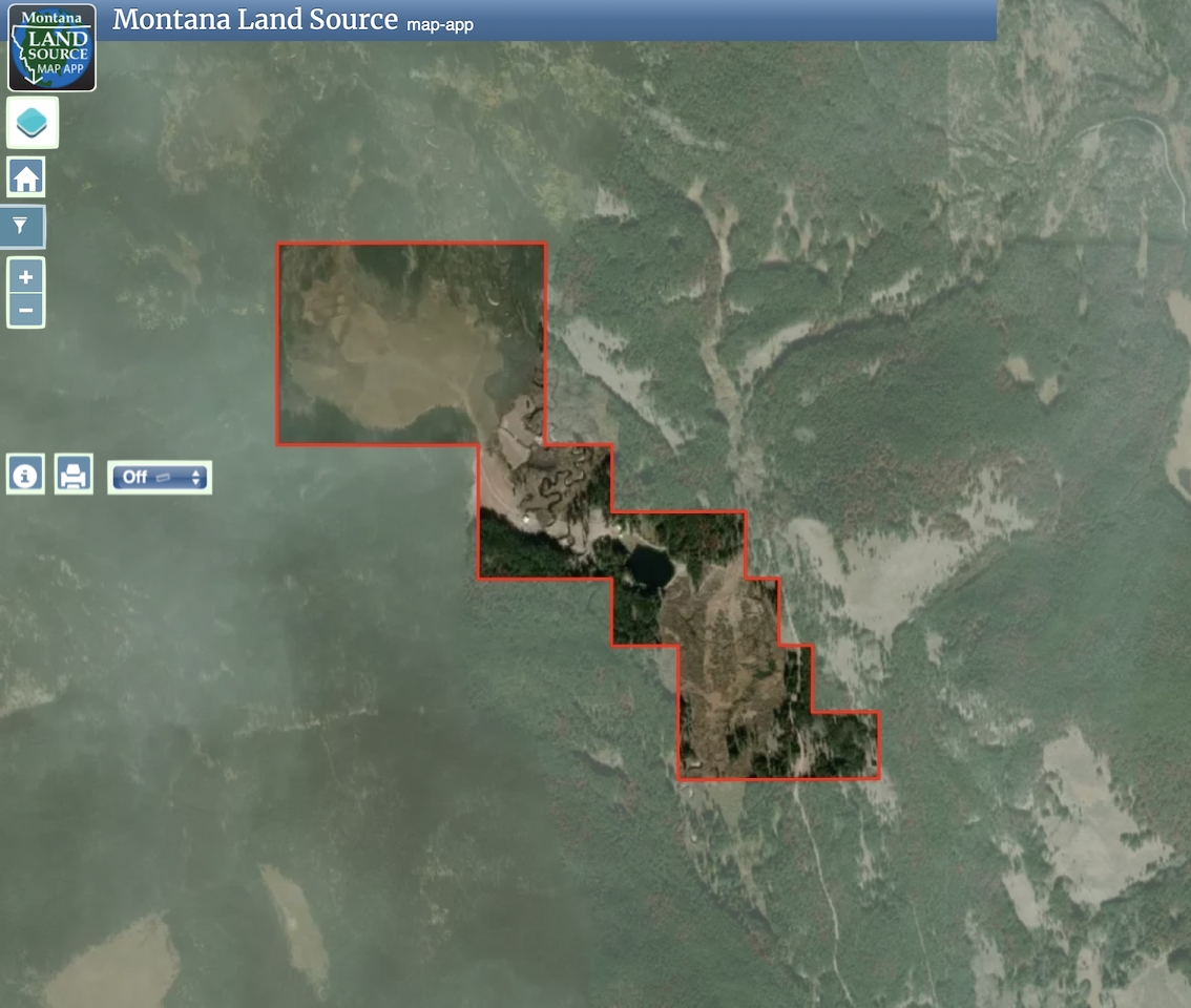 La Marche Creek Ranch map image