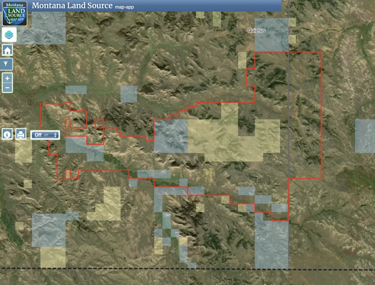 Conley Ranch map image