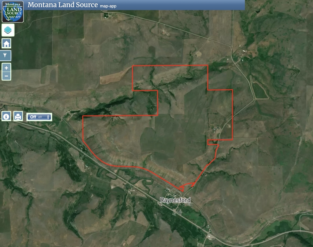 981 Cora Creek Ranch map image