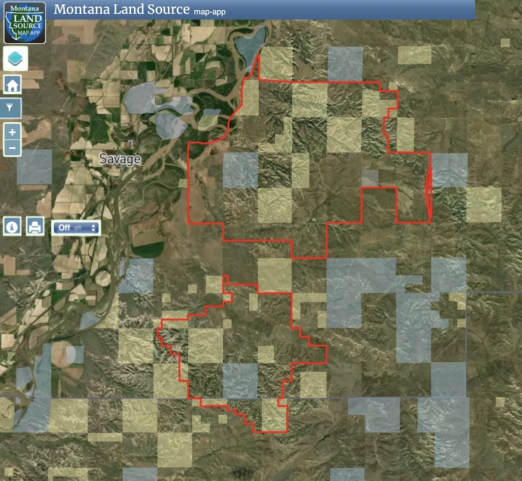 Canyon Creek Four Ranch map image