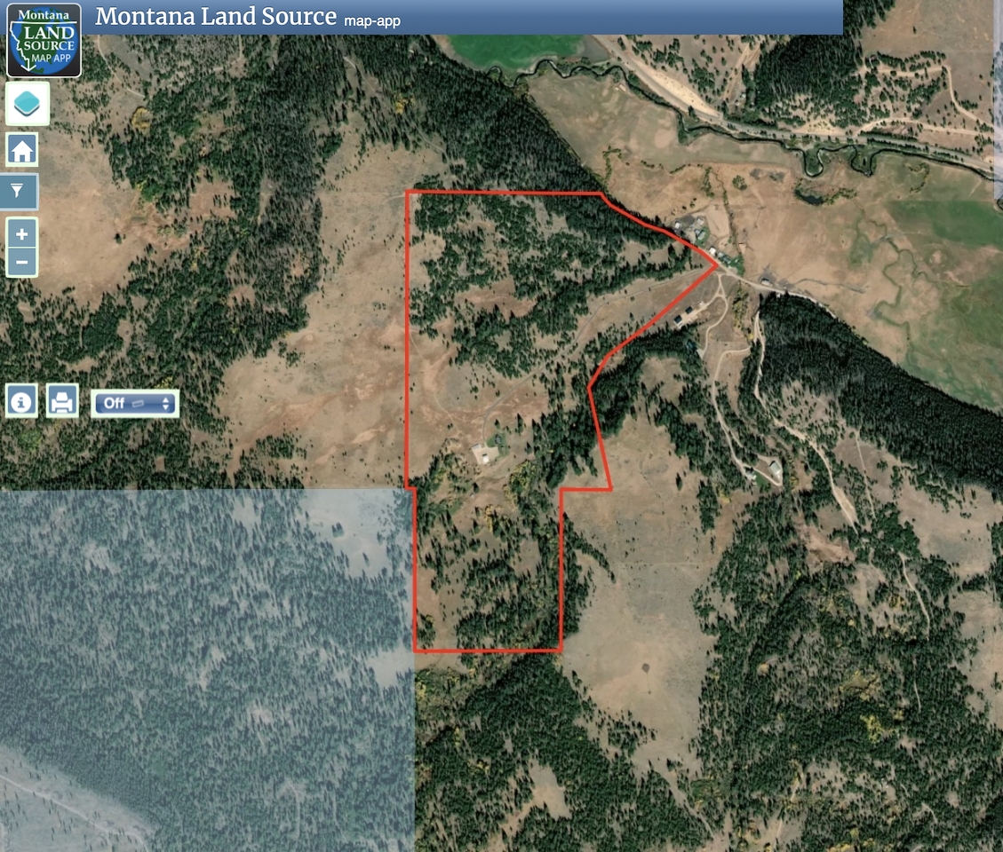 The Fort Ranch on the Yellowstone map image