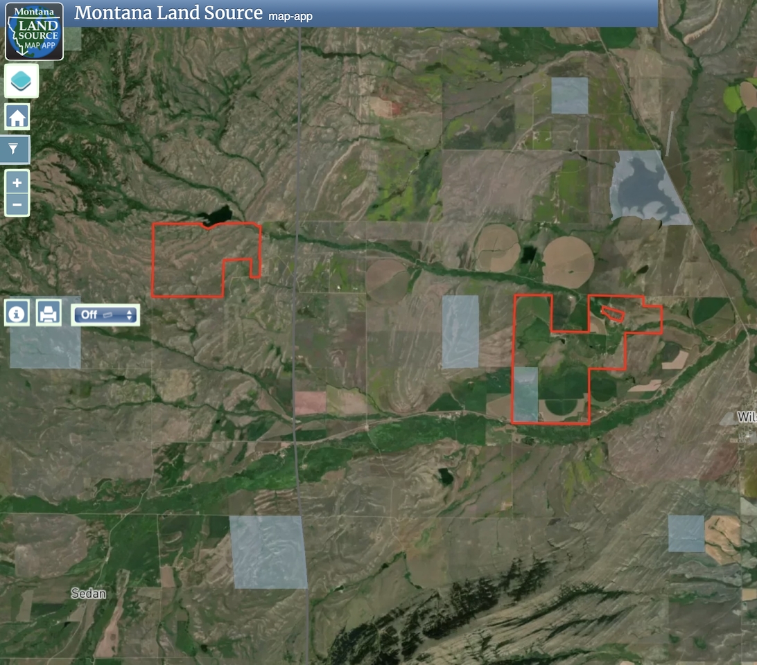 Muddy Creek Ranch map image