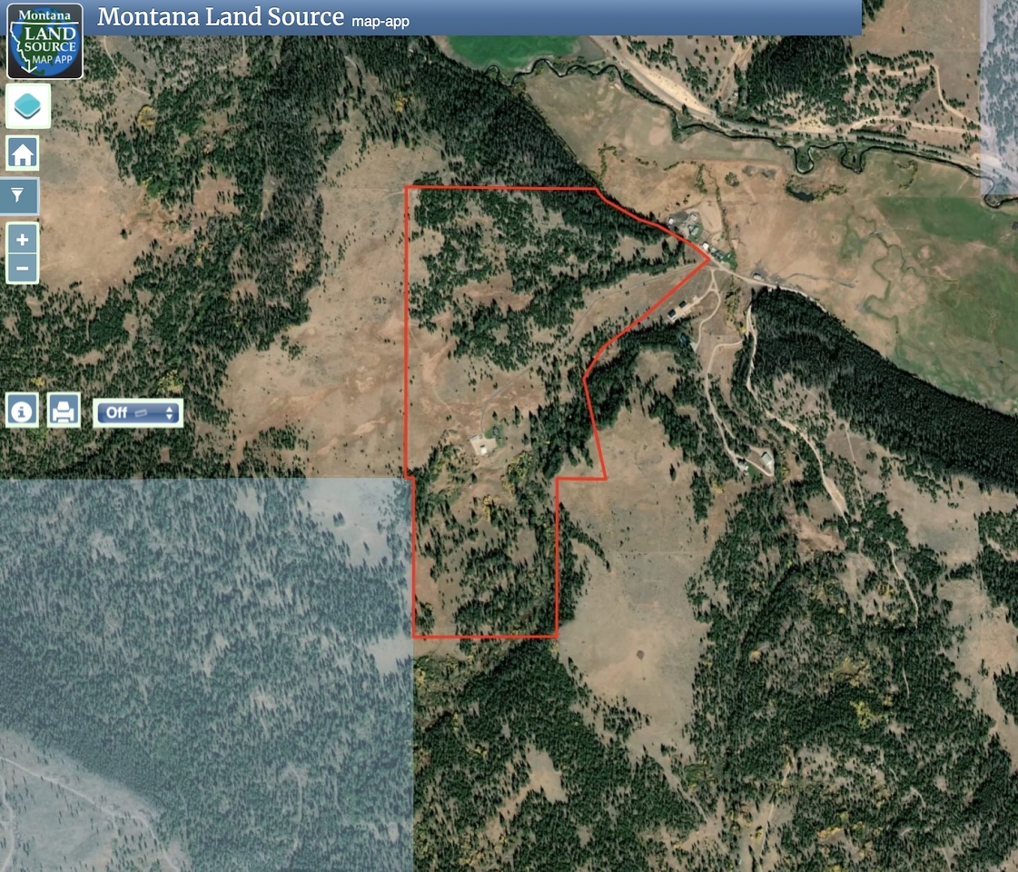 Mile High Ranch map image