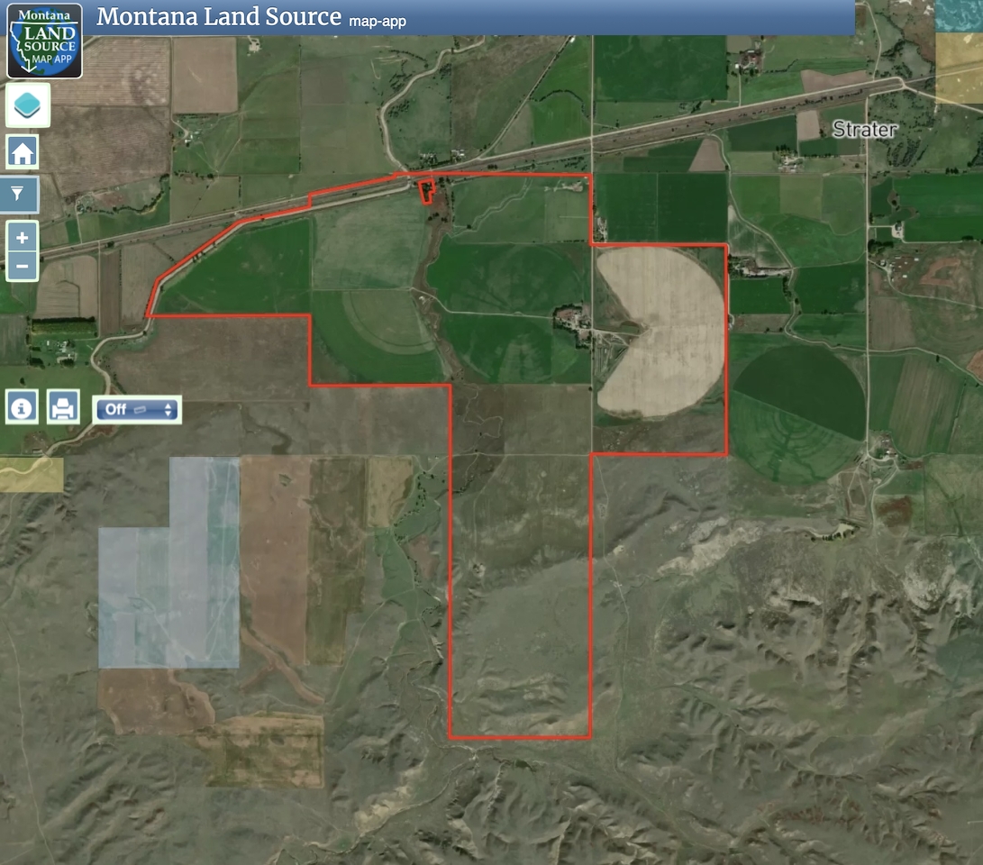 East Malta Irrigated Farm & Ranch map image