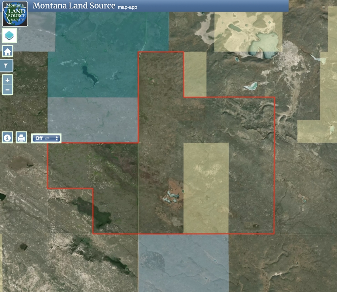 Expansive 1,762-Acre Ranch in Dodson map image
