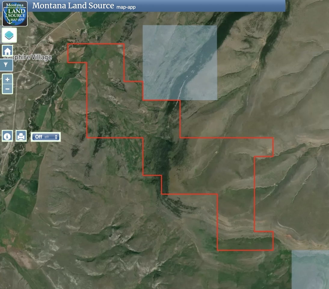 Judith River Wildlife Preserve map image