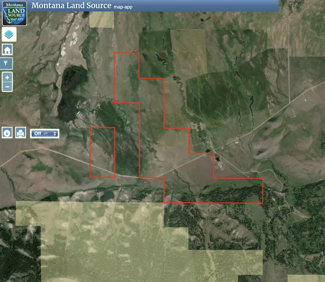 Jones Creek Ranch map image