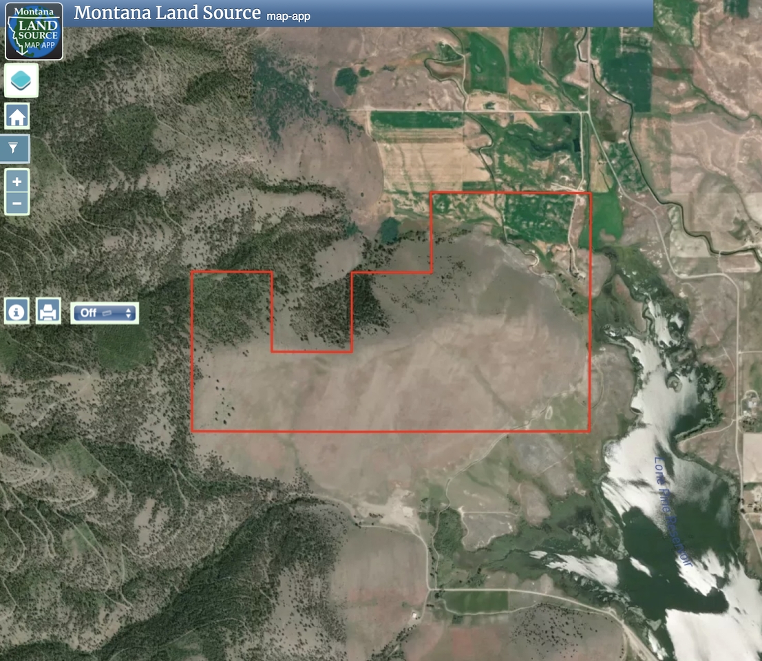 3 Finley Gulch Road - 440 Acres map image