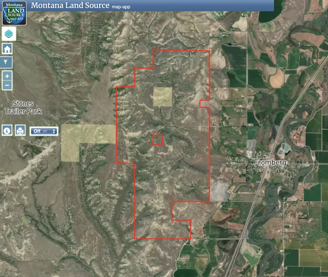 Rimrock Ranch map image