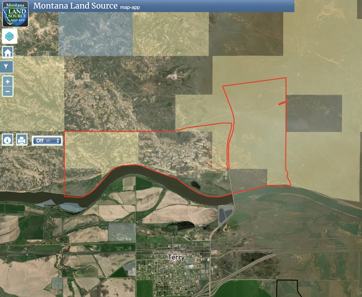 Rural Highway 253 map image