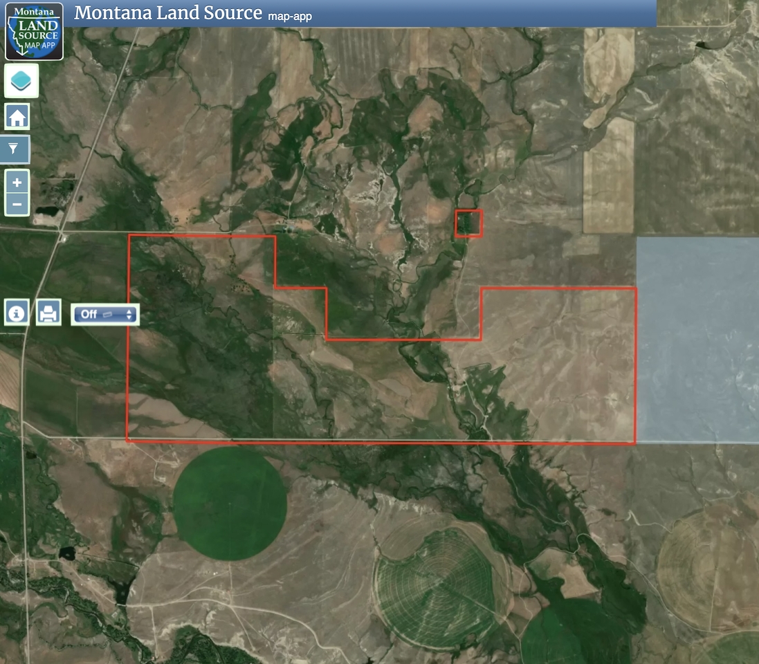 Cayuse Creek Ranch map image