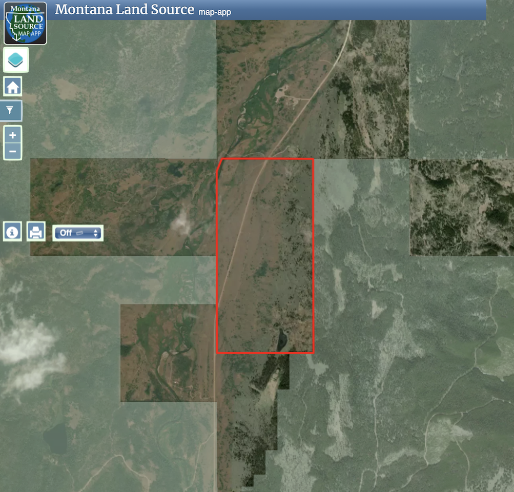 Middle Fork Ranch Lots 2 & 3 map image