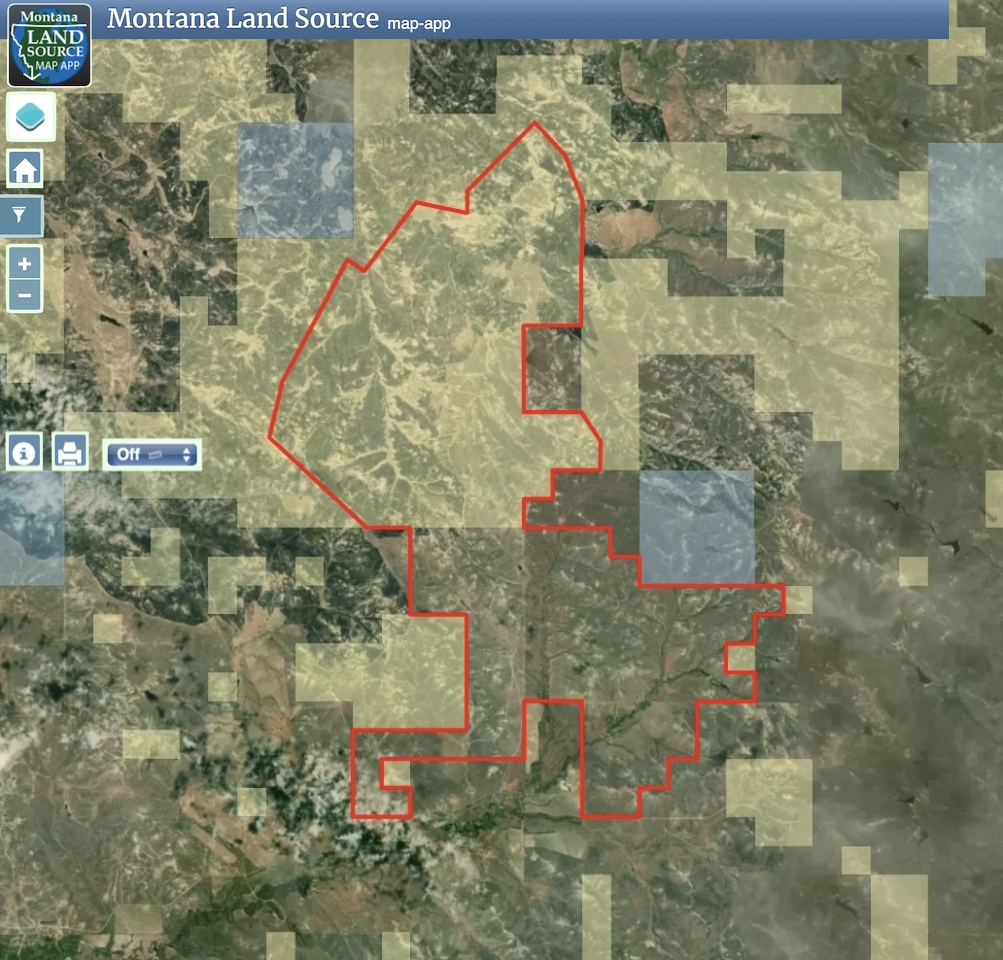 Little Rosie Ranch map image