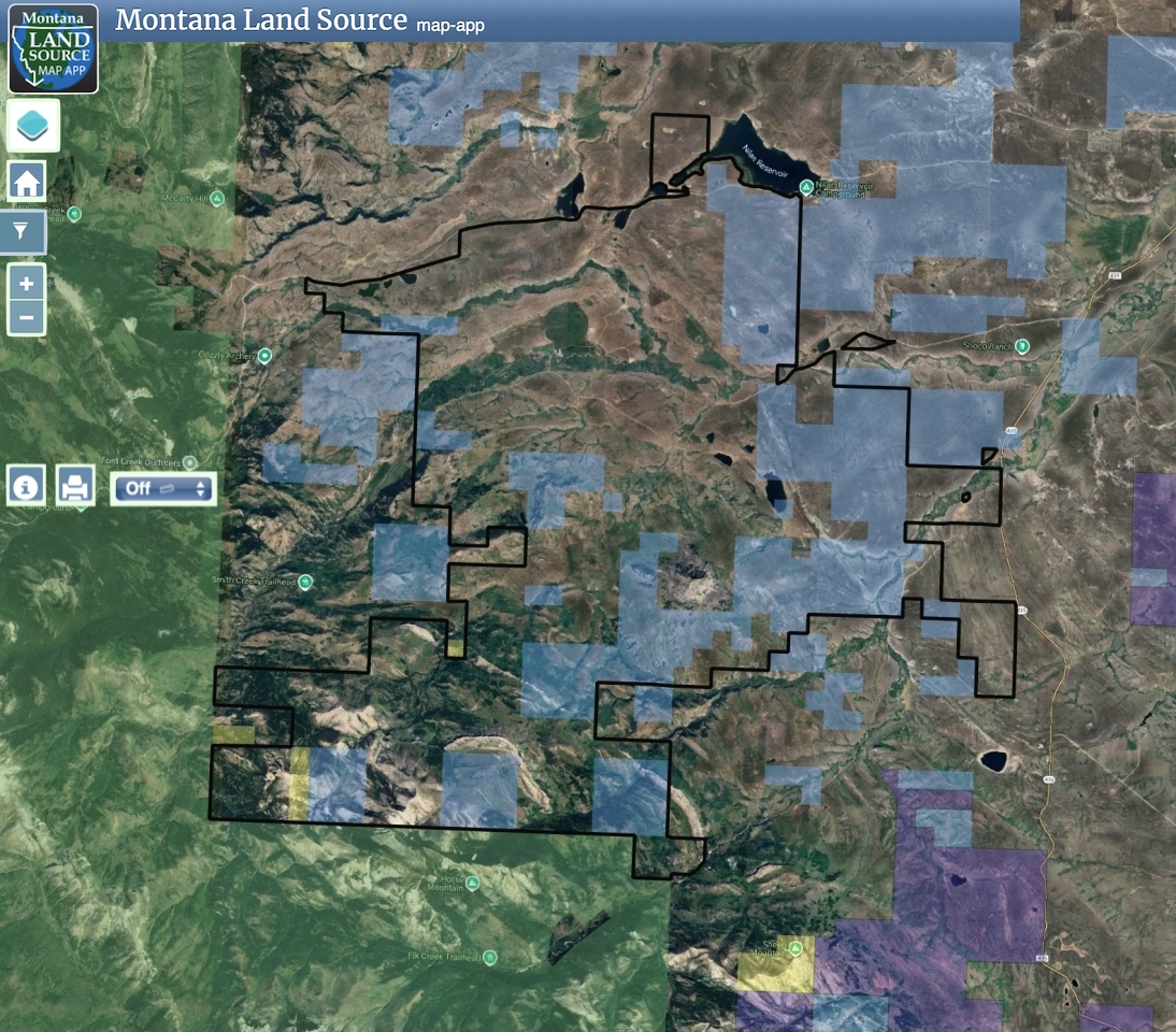 LF Ranch map image